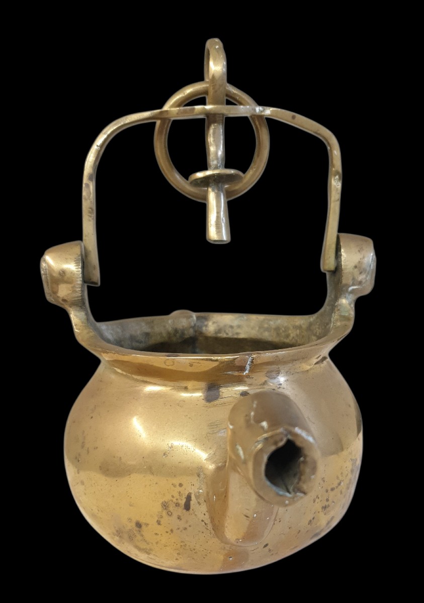 Puisette bronze vers 1600 Flandres-photo-3