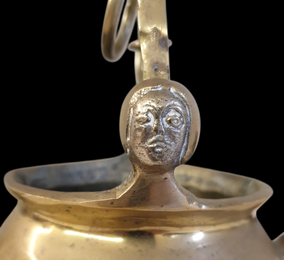 Puisette bronze vers 1600 Flandres-photo-2