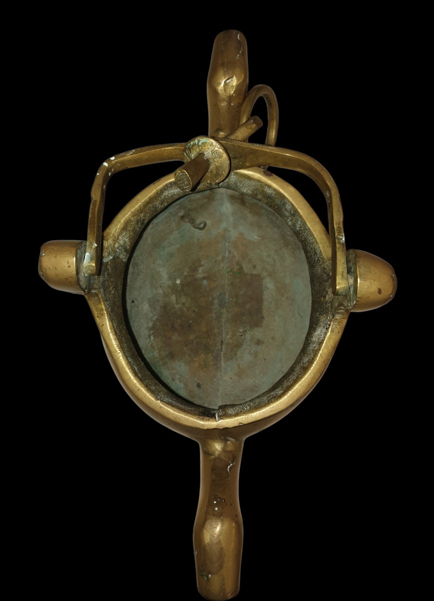 Puisette bronze vers 1600 Flandres-photo-6