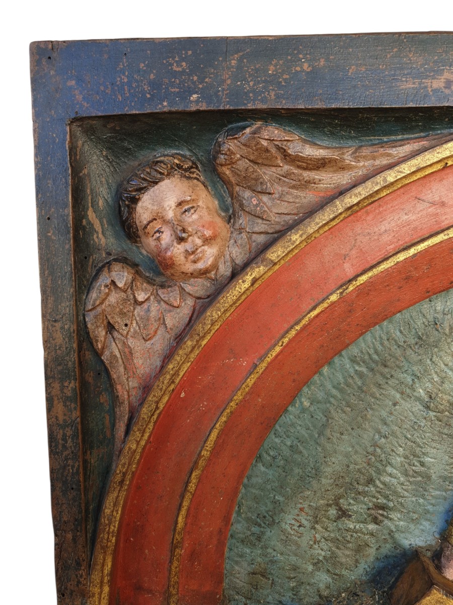 Way Of The Cross Panel 16th Century-photo-2