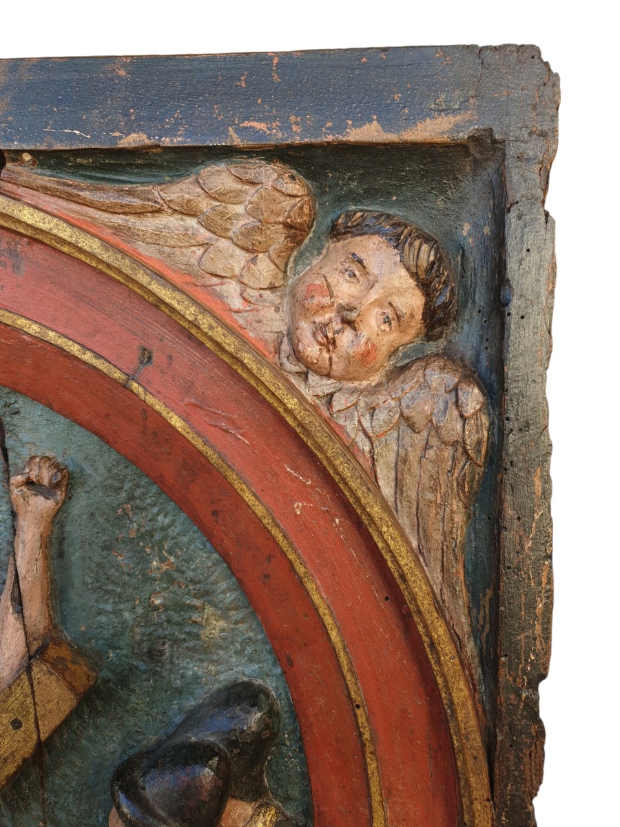 Way Of The Cross Panel 16th Century-photo-3