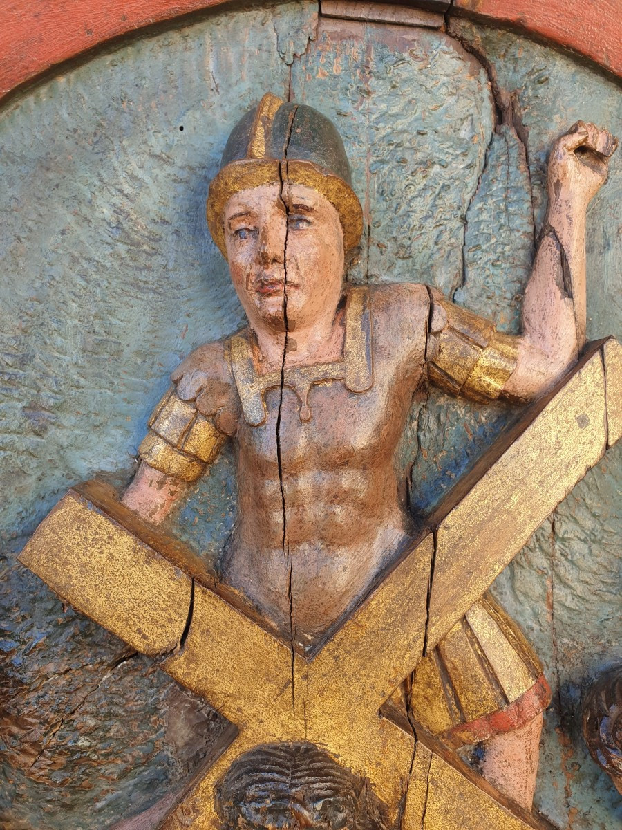 Way Of The Cross Panel 16th Century-photo-4