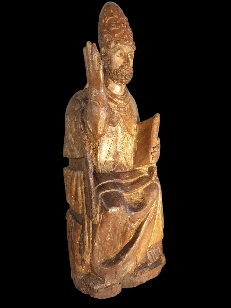 Saint Pierre en majesté Italie vers 1400-photo-2