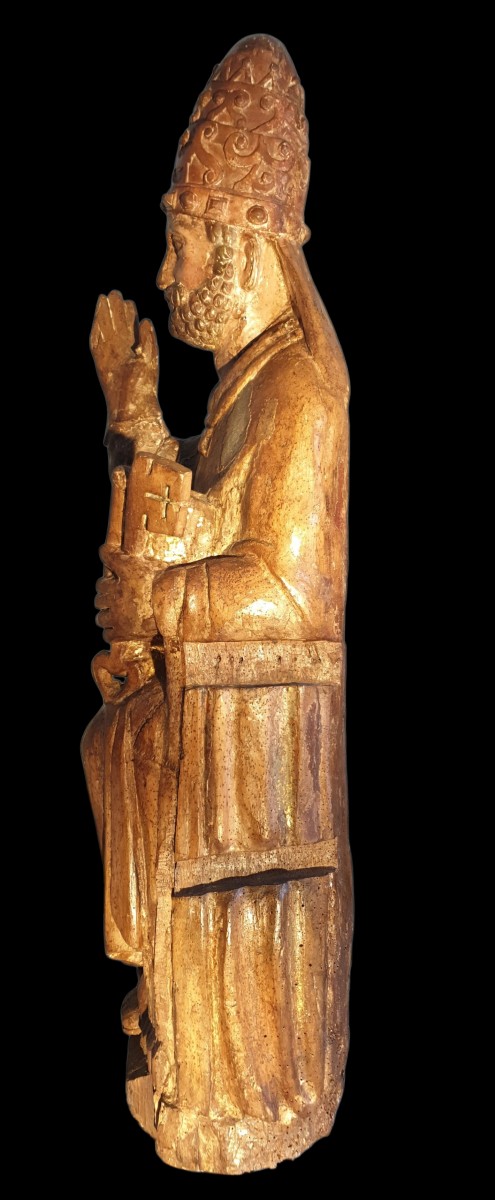 Saint Pierre en majesté Italie vers 1400-photo-3
