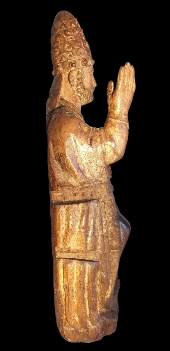 Saint Pierre en majesté Italie vers 1400-photo-4