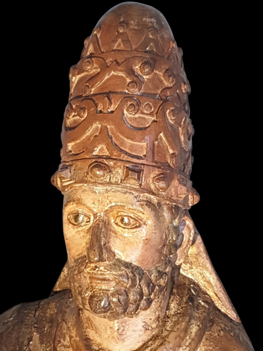 Saint Pierre en majesté Italie vers 1400-photo-2