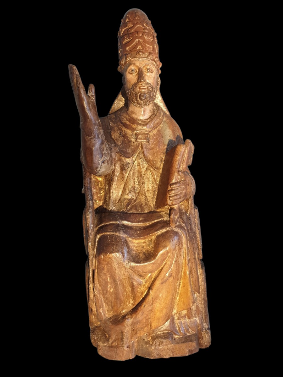 Saint Pierre en majesté Italie vers 1400