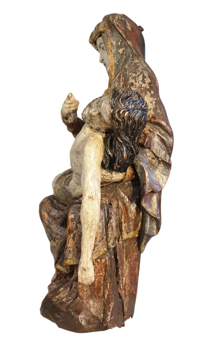 Vierge de Pitié ( ou Pieta) XVIe siècle -photo-3