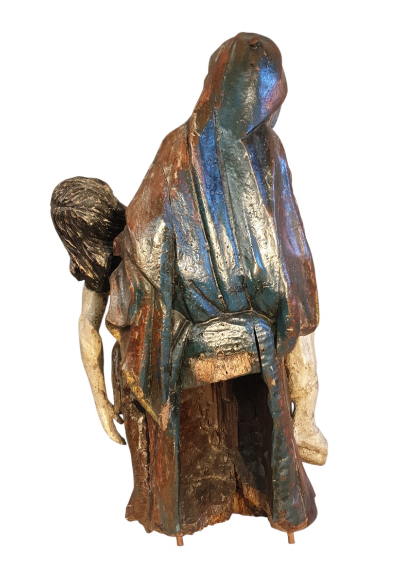 Vierge de Pitié ( ou Pieta) XVIe siècle -photo-4
