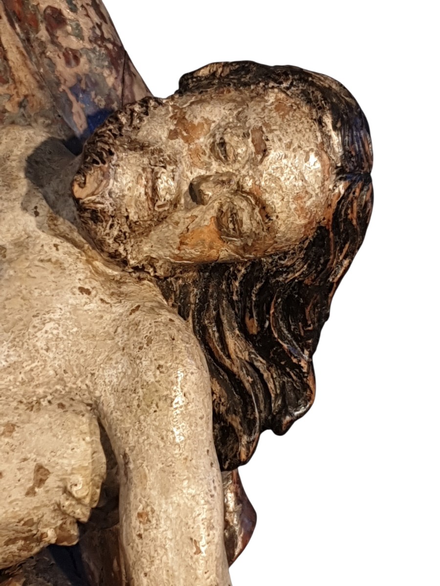 Vierge de Pitié ( ou Pieta) XVIe siècle -photo-1