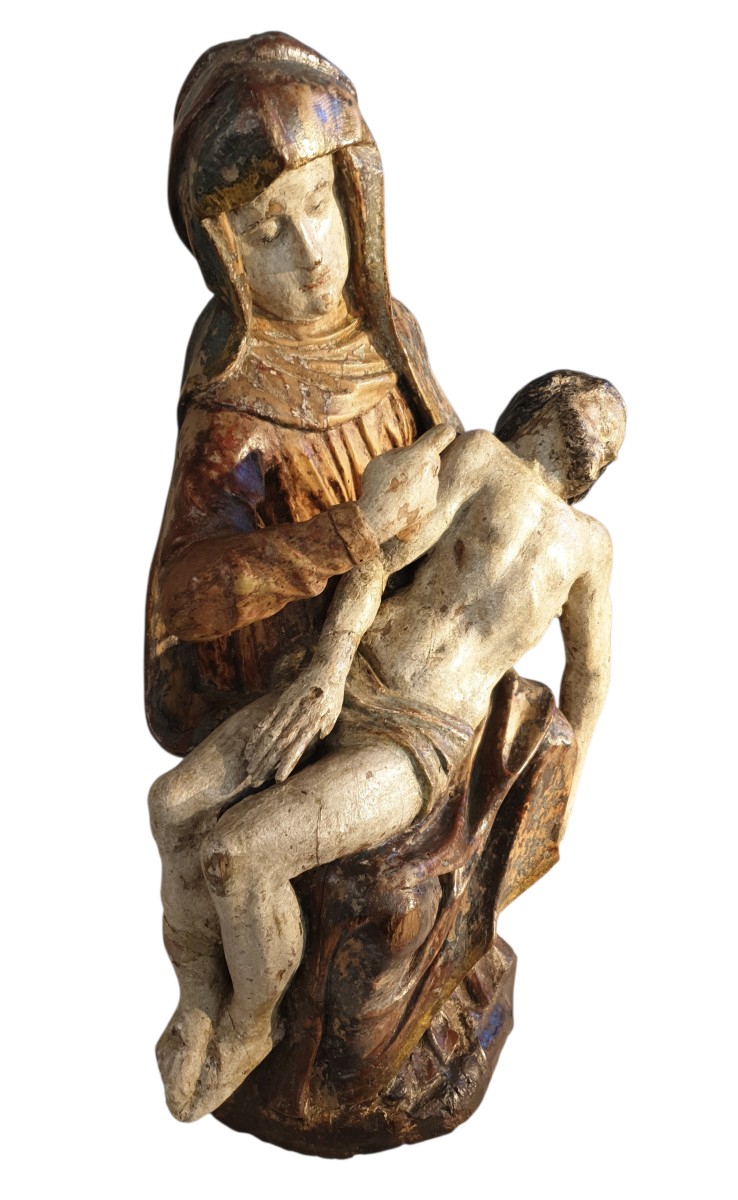 Vierge de Pitié ( ou Pieta) XVIe siècle -photo-6