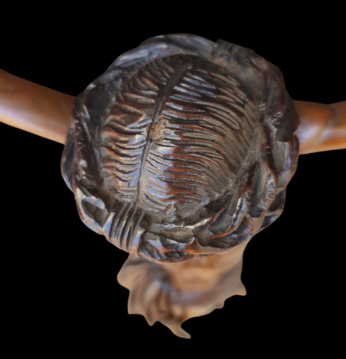 Christ Carved Wood Germany Around 1500-photo-1