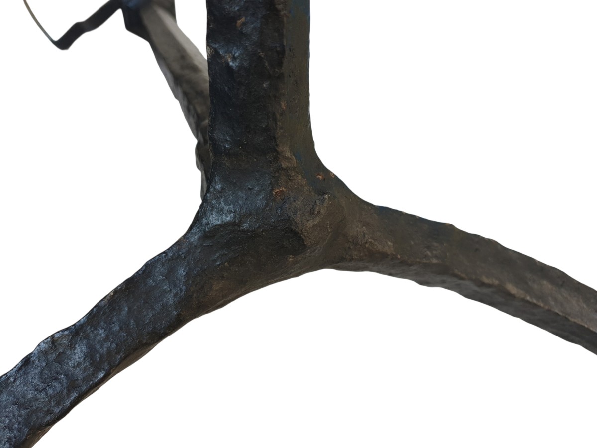 Wrought Iron Washbasin Door France Circa 1500-photo-3