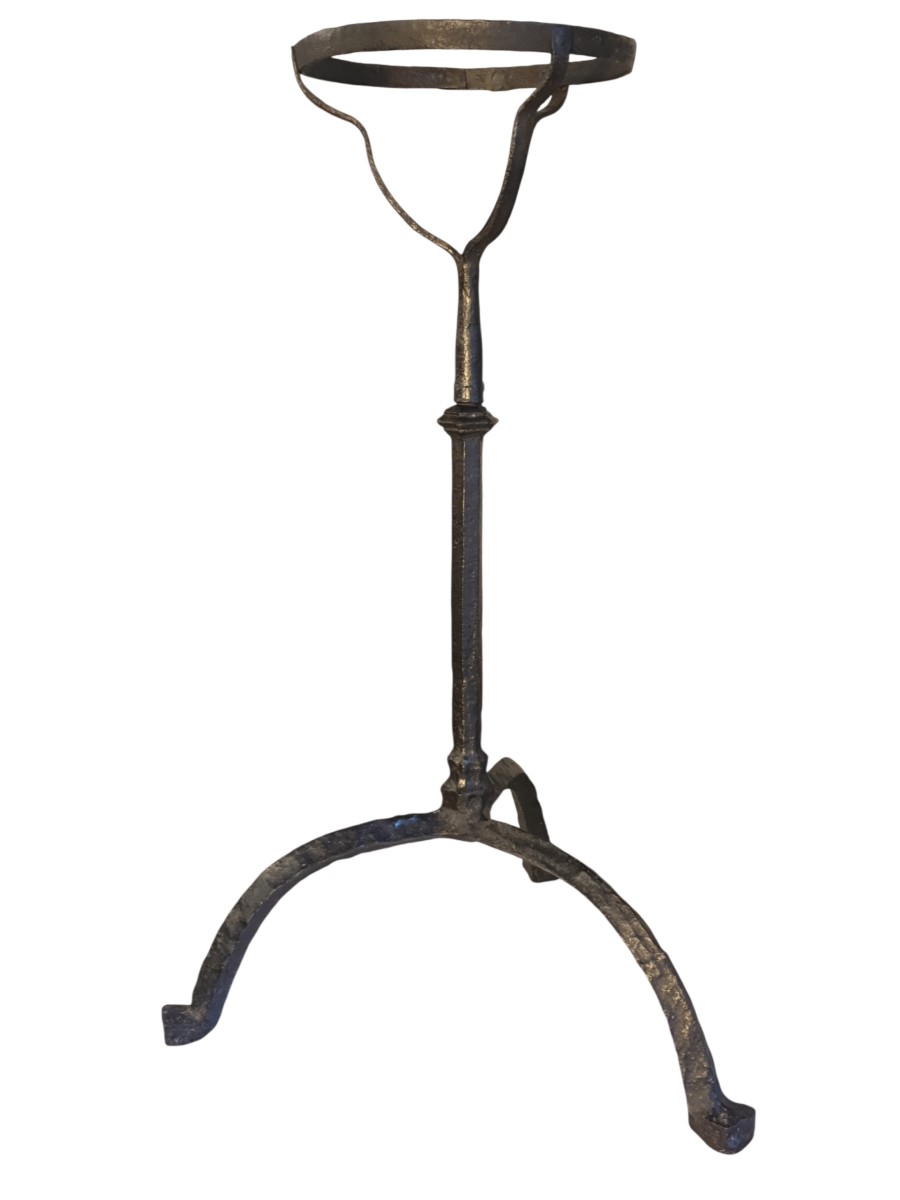 Wrought Iron Washbasin Door France Circa 1500-photo-4