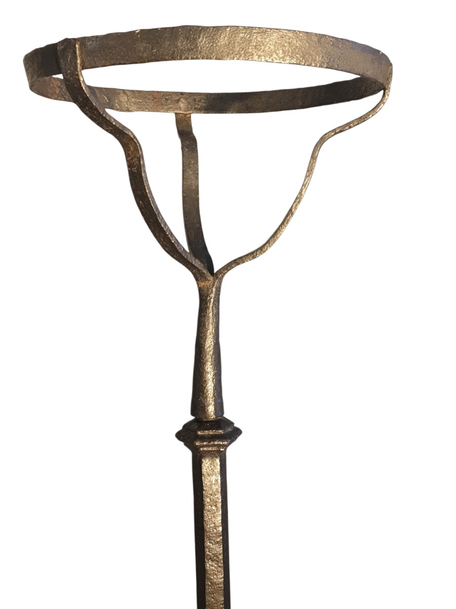 Wrought Iron Washbasin Door France Circa 1500-photo-3