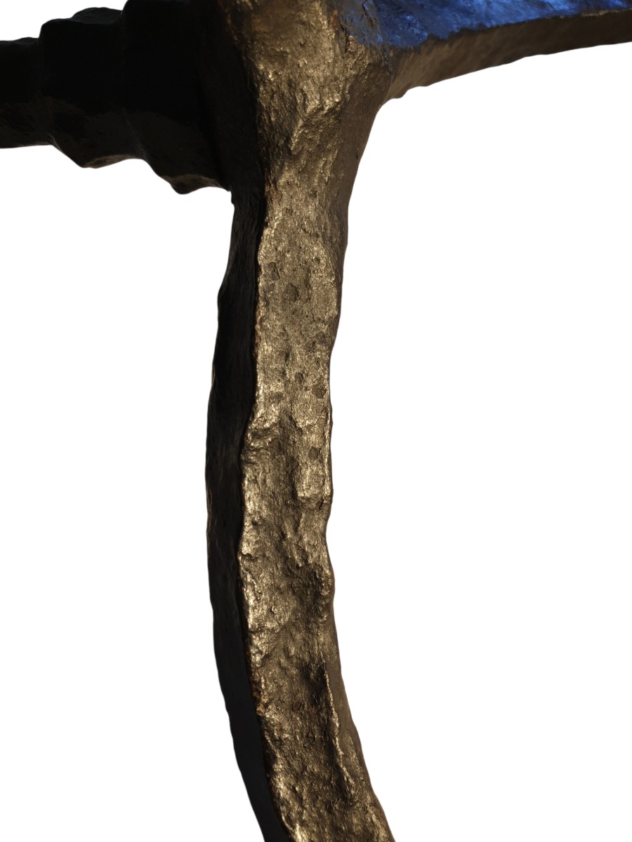 Wrought Iron Washbasin Door France Circa 1500-photo-5