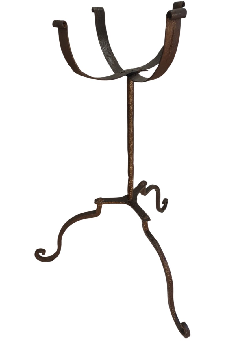 Wrought Iron Washbasin Door France Circa 1500-photo-4