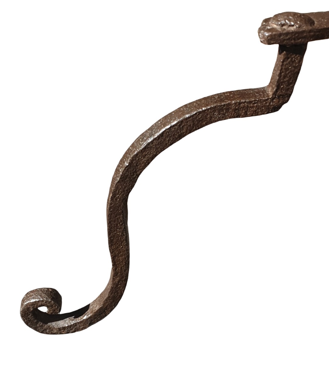 Wrought Iron Washbasin Door France Circa 1500-photo-5