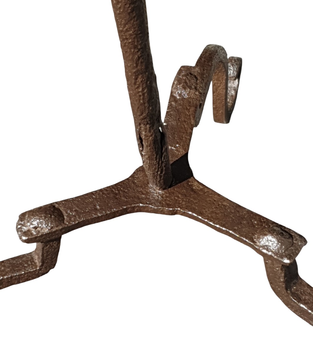 Wrought Iron Washbasin Door France Circa 1500-photo-6