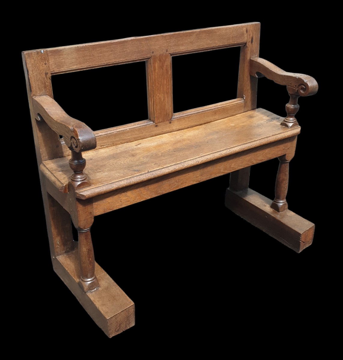 Small 17th-century Church Bench France