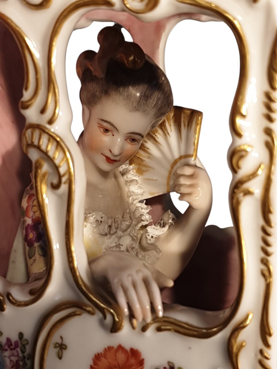 Groupe en porcelaine Bourdois et Bloch XIXe siècle -photo-7