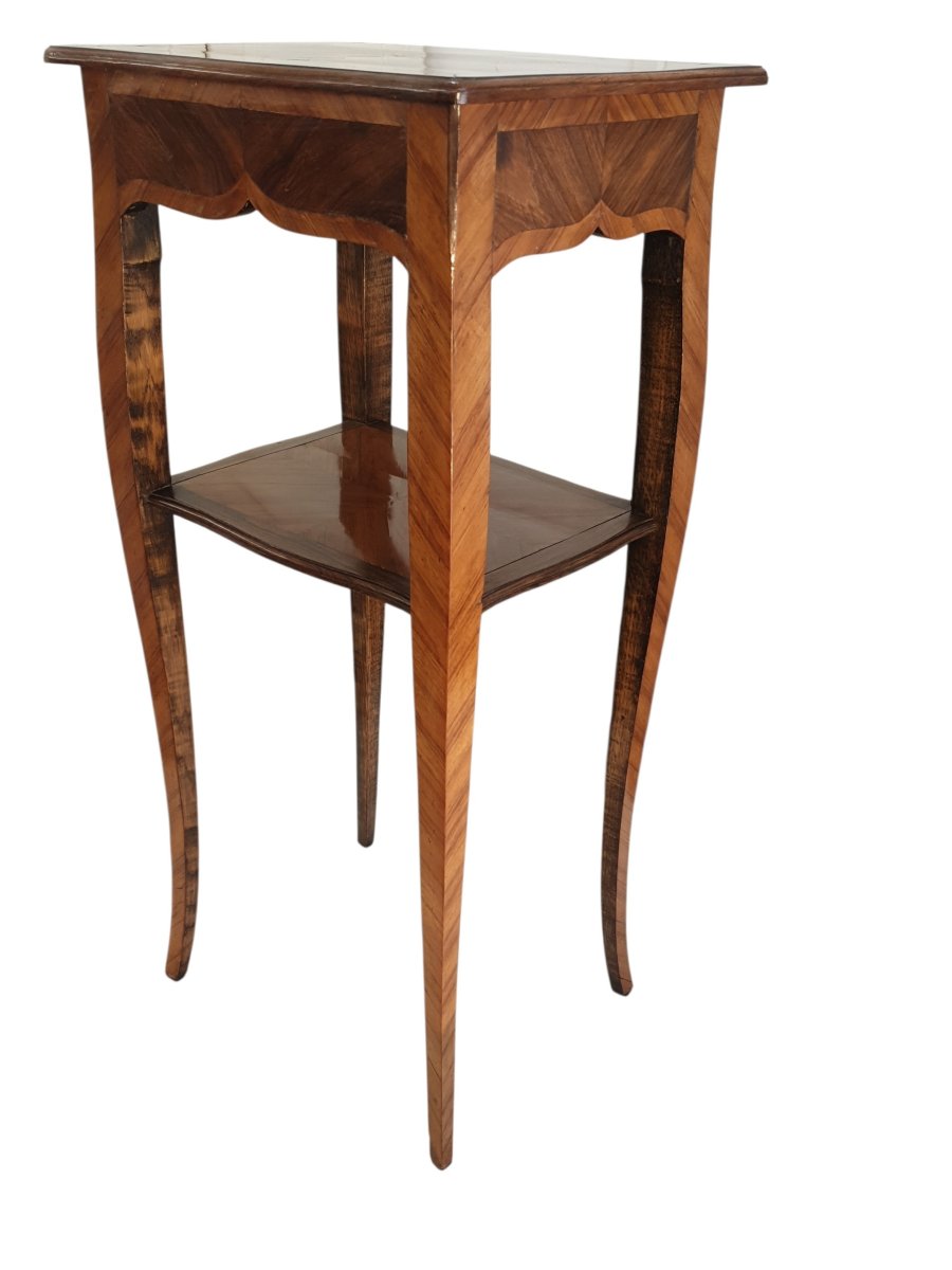 Table volante de salon style Louis XV XIXe siècle -photo-2