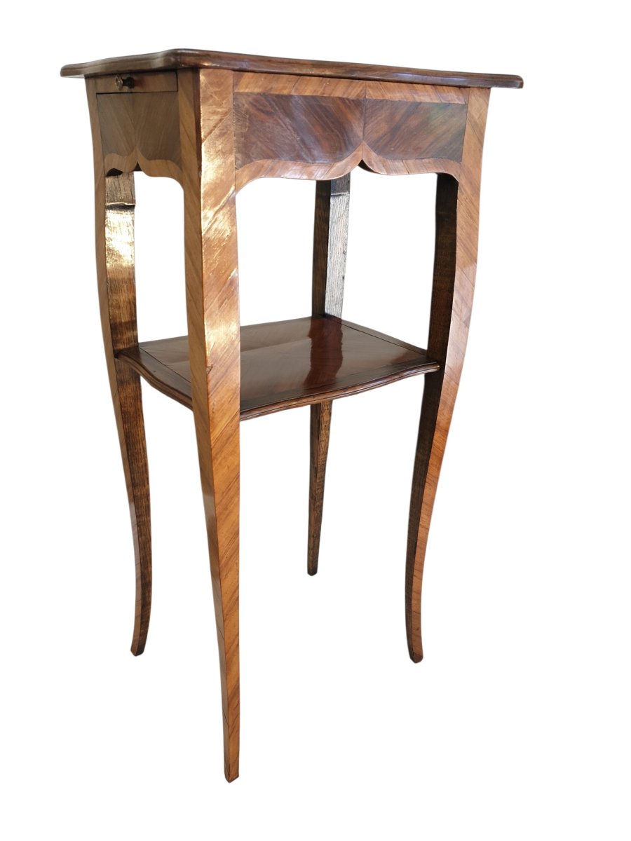 Table volante de salon style Louis XV XIXe siècle -photo-3