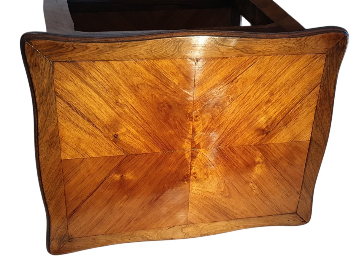 Table volante de salon style Louis XV XIXe siècle -photo-3