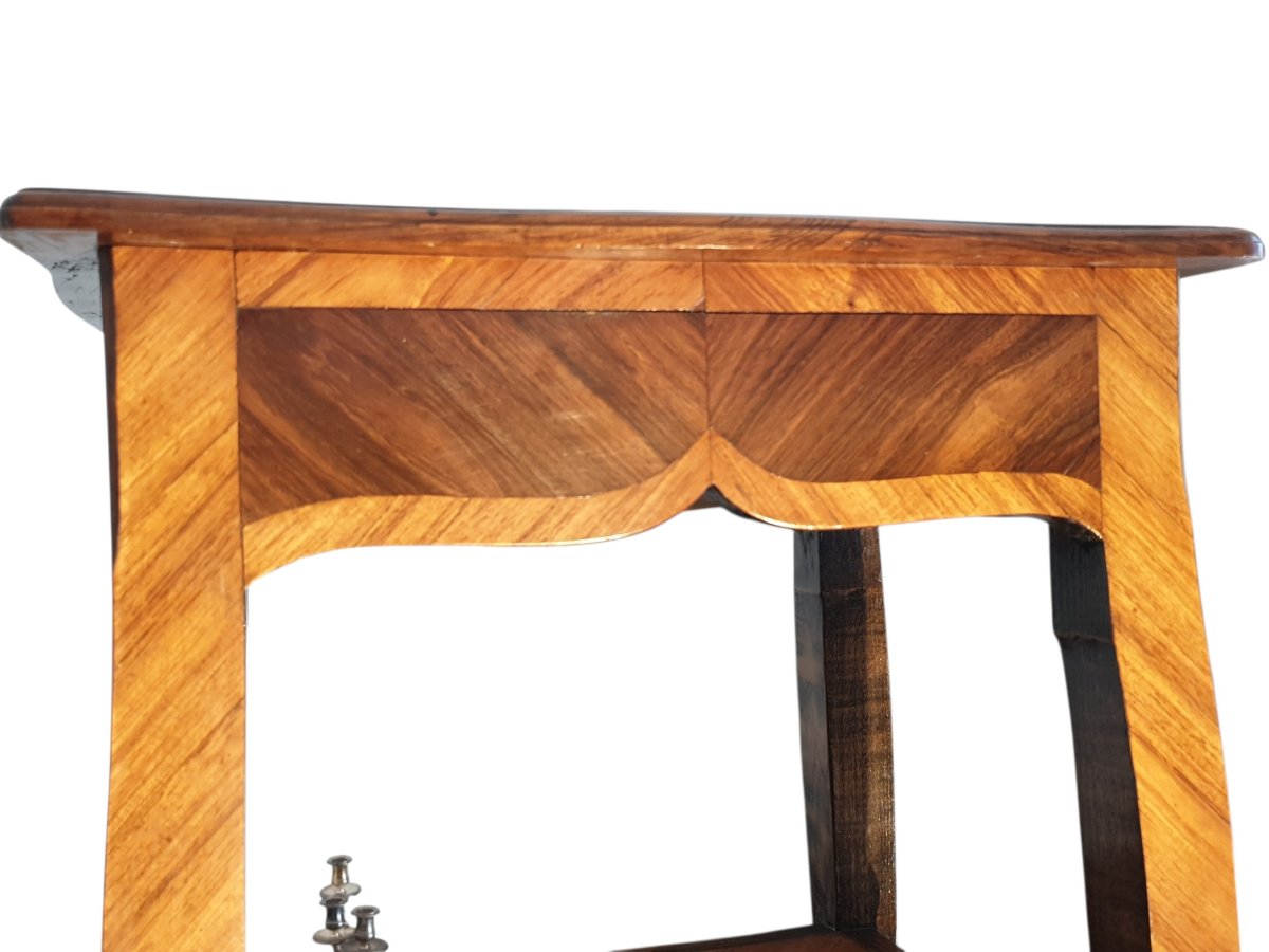 Table volante de salon style Louis XV XIXe siècle -photo-4