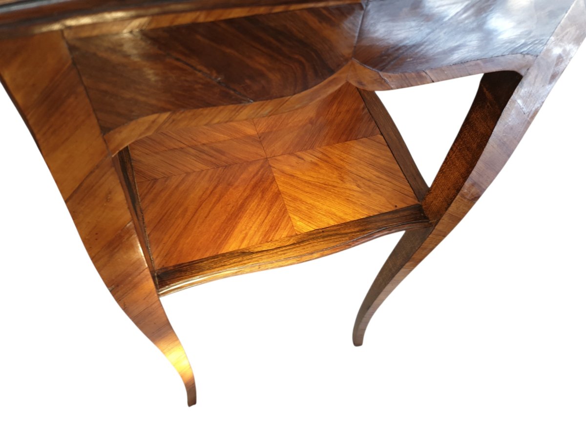 Table volante de salon style Louis XV XIXe siècle -photo-8