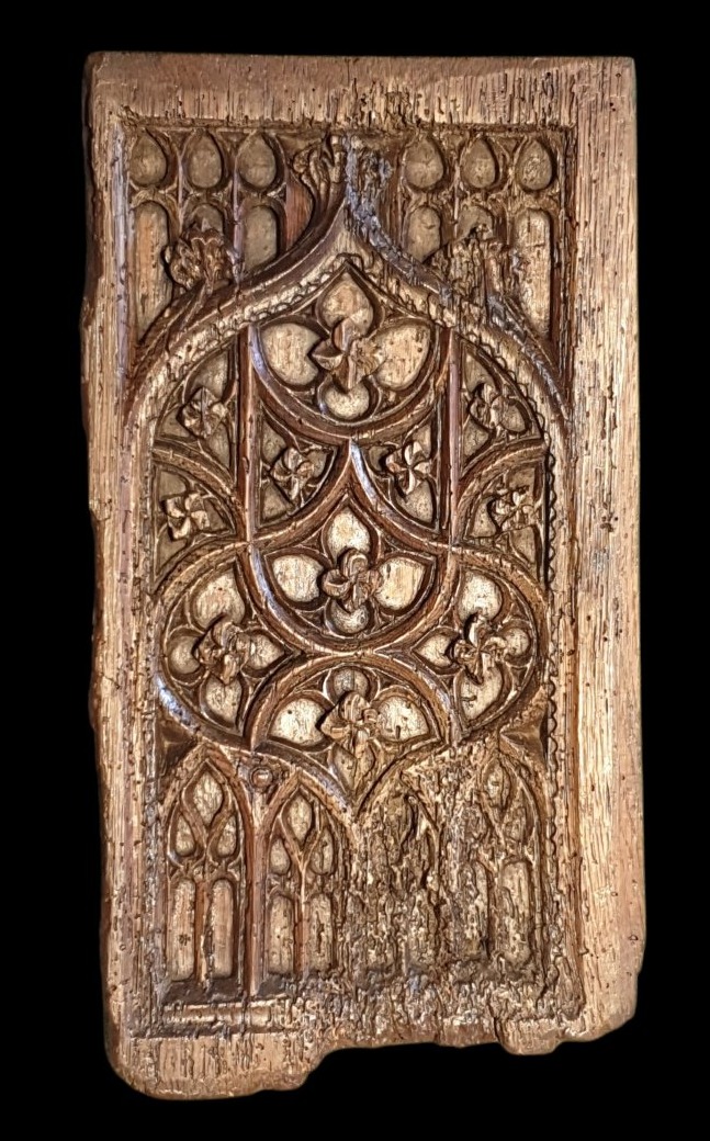 A Collection Of Five 15th-century Gothic Panels -photo-3