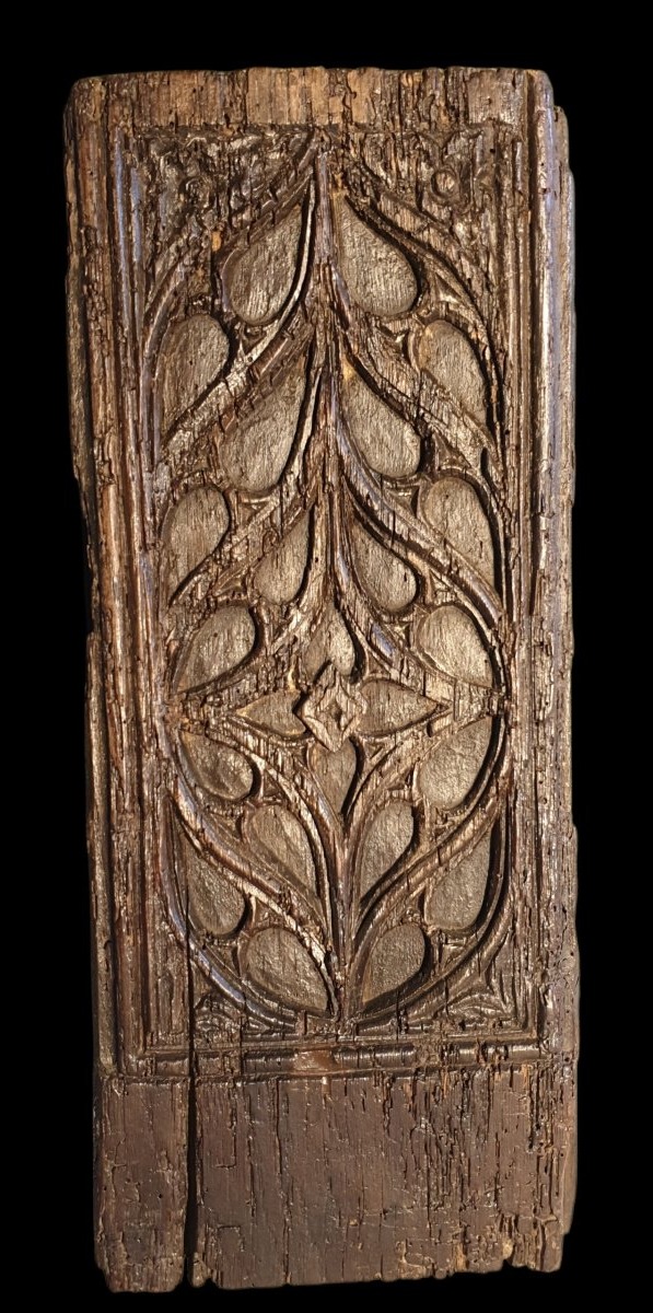 A Collection Of Five 15th-century Gothic Panels -photo-1