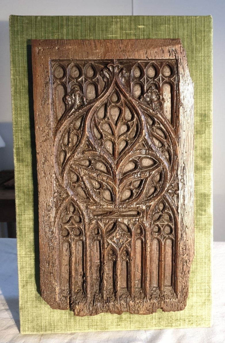 A Collection Of Five 15th-century Gothic Panels -photo-2