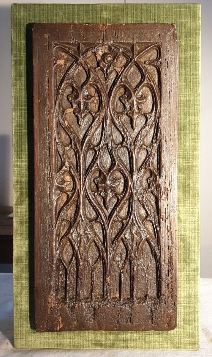A Collection Of Five 15th-century Gothic Panels -photo-4