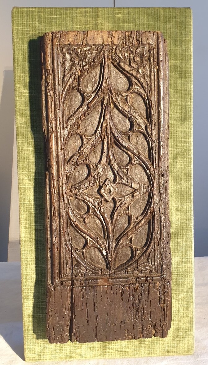 Panneau Gothique vers 1500 ( 37x15,5cm)
