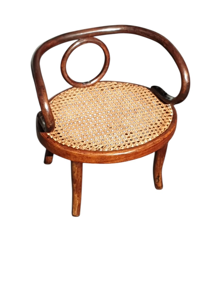 Thonet-style Children's Chair, Circa 1900-photo-4