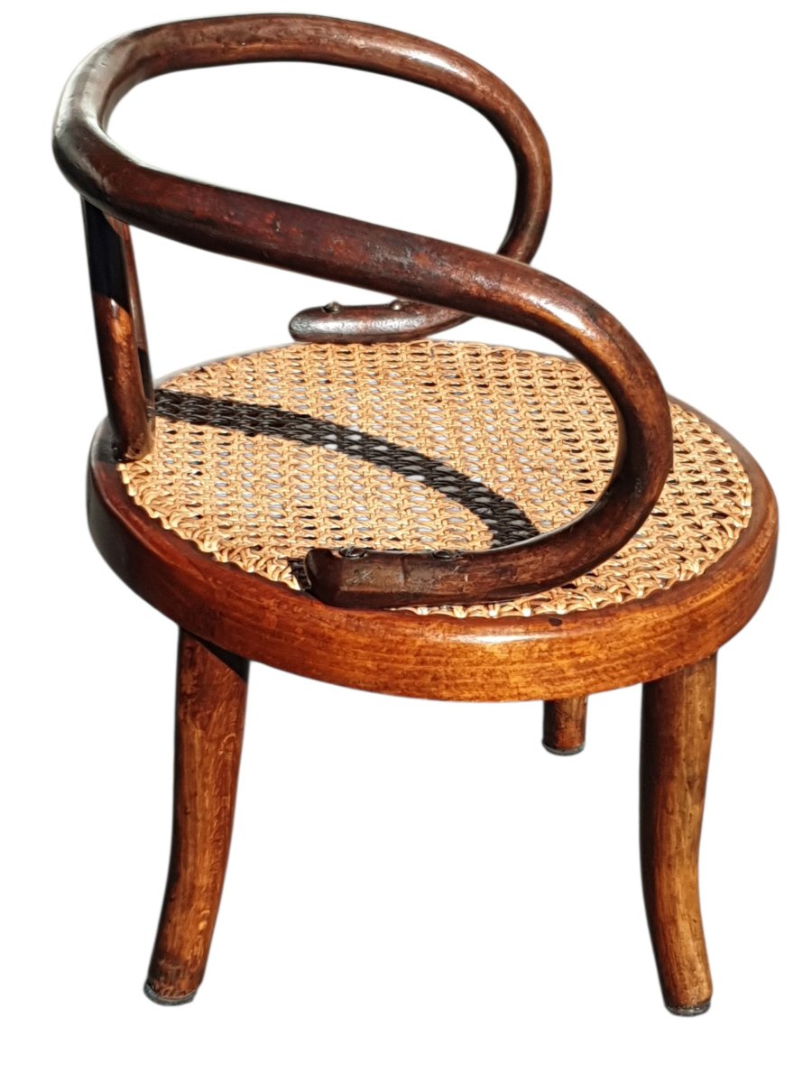 Thonet-style Children's Chair, Circa 1900-photo-6