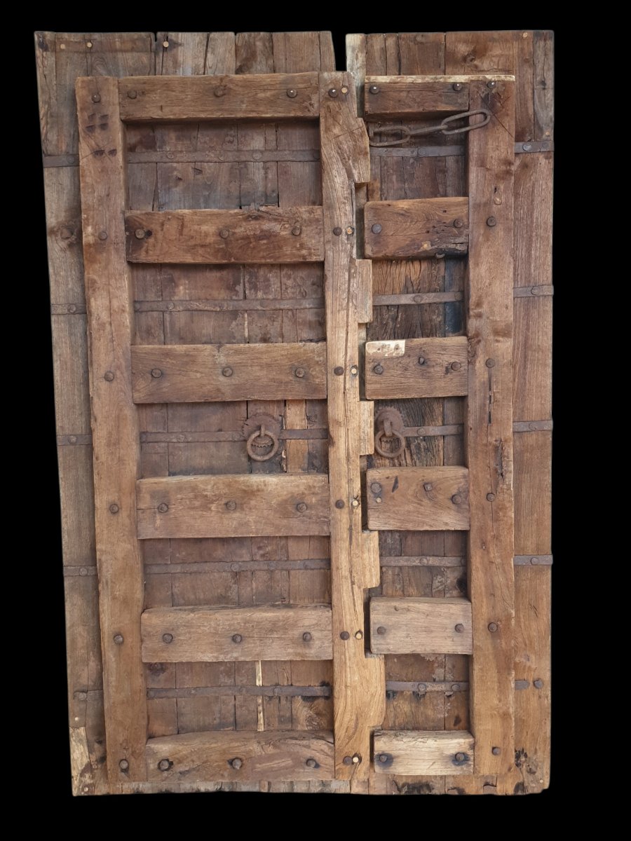 Antique Double Door From Rajasthan (india)-photo-8