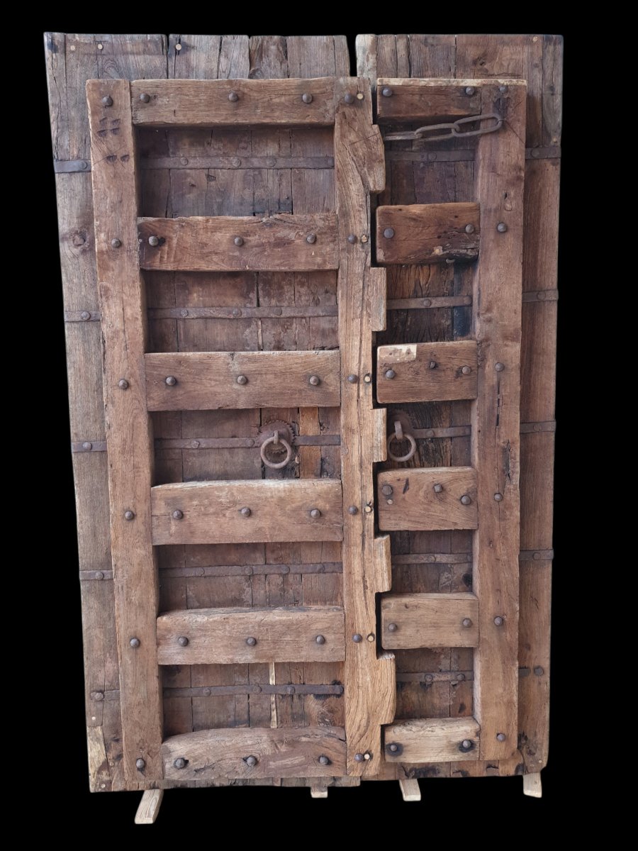 Antique Double Door From Rajasthan (india)