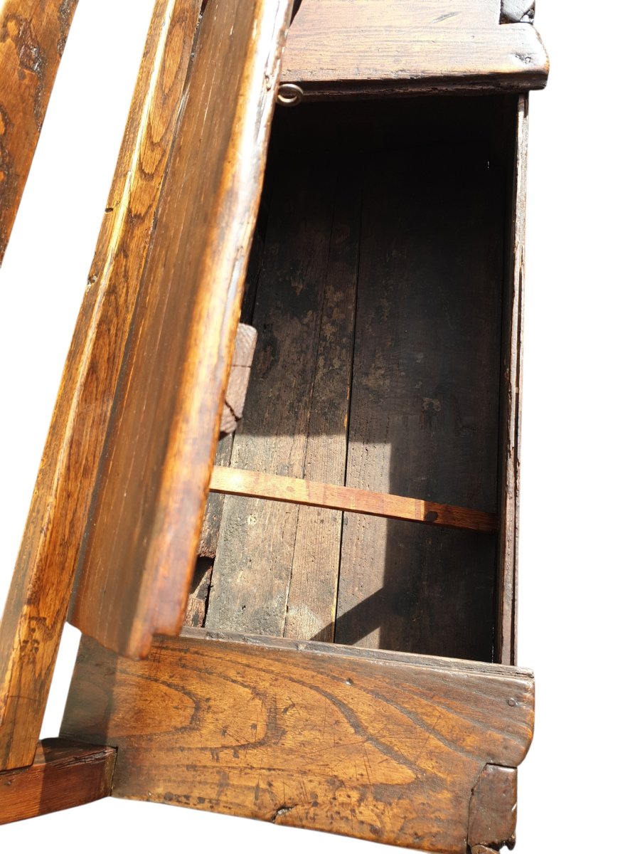 Banc coffre XVIIIe/XIXe siècle -photo-2