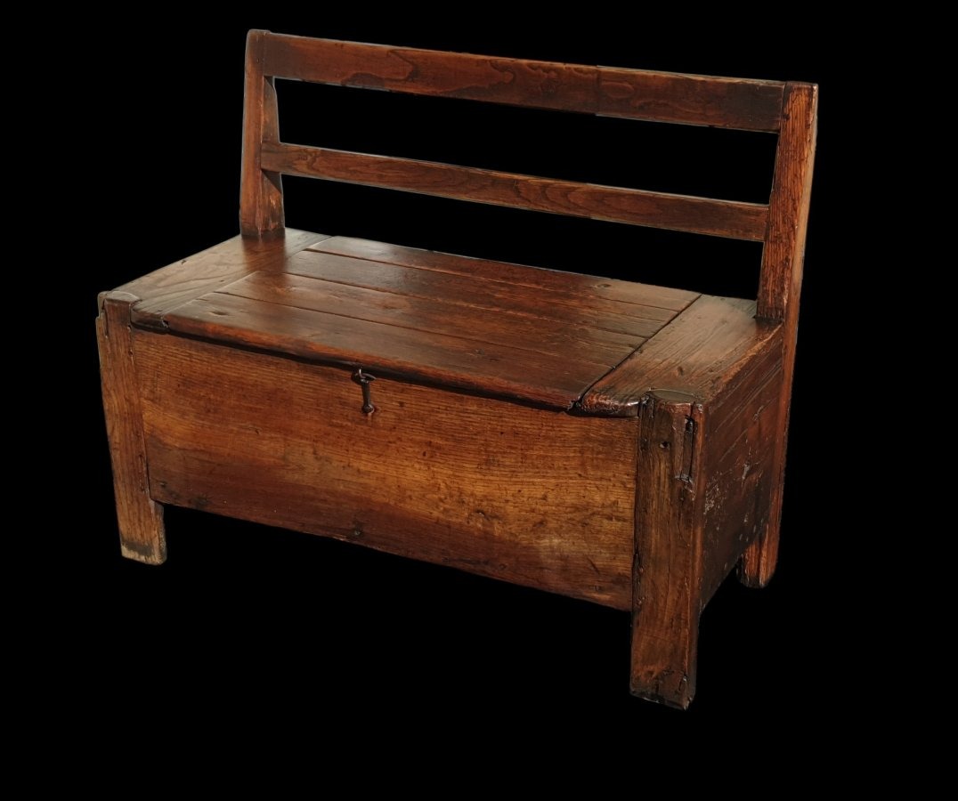 Banc coffre XVIIIe/XIXe siècle 