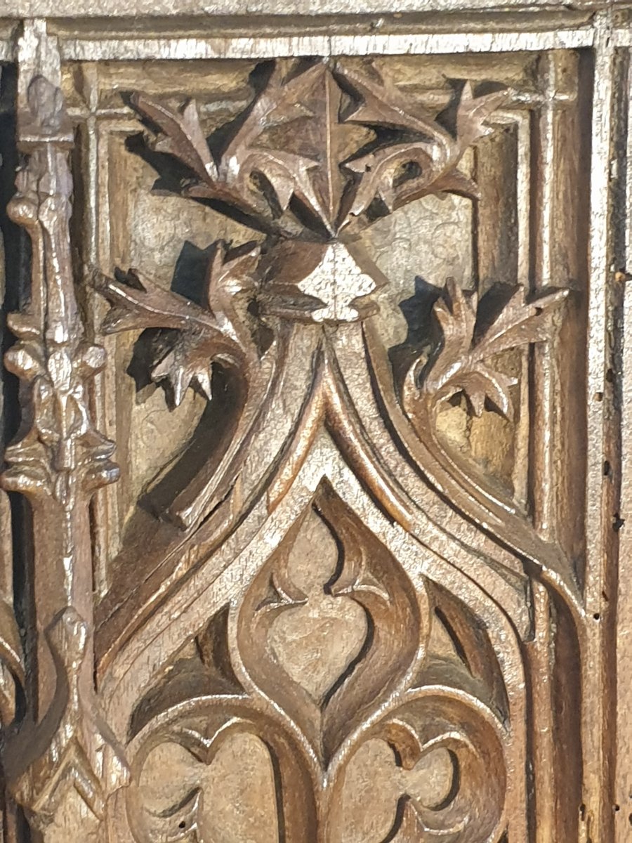 15th-century Gothic Sideboard Door -photo-1