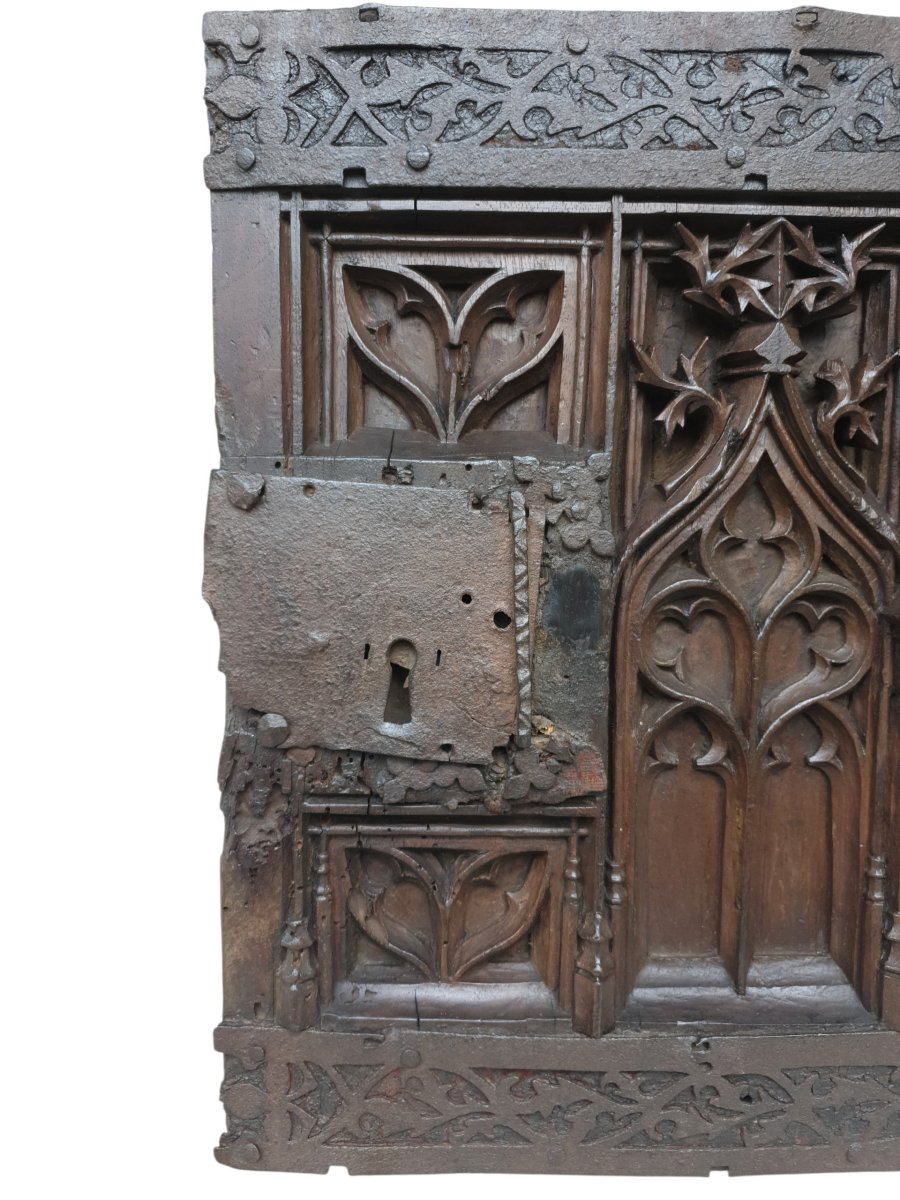 15th-century Gothic Sideboard Door -photo-2