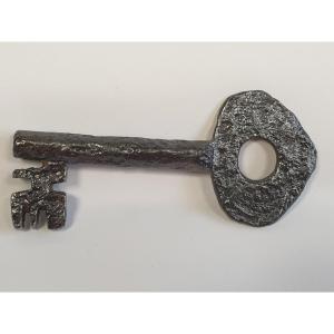 Clef Gothique XIVe Siècle 9,5cm