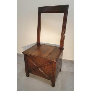 Chaise à sel XVIIIe siècle 