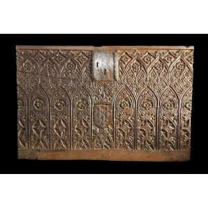 Façade de coffre Gothique XVIe siècle 