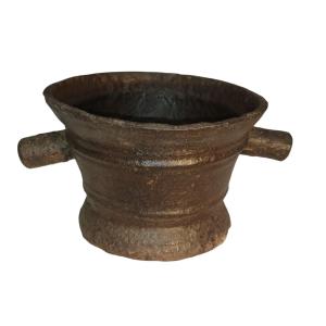 Mortier en fonte de fer XVIe/XVIIe siècle 