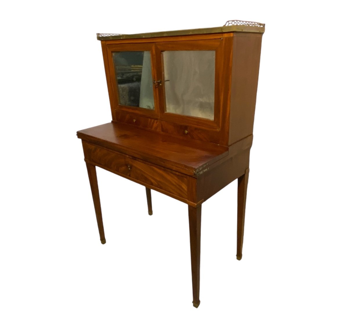 Late 18th Century Mahogany Desk-photo-4