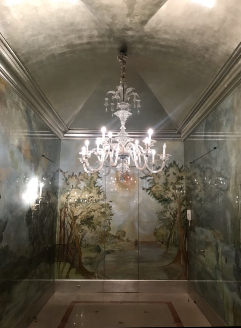 Murano Glass Chandelier By Barovier Toso