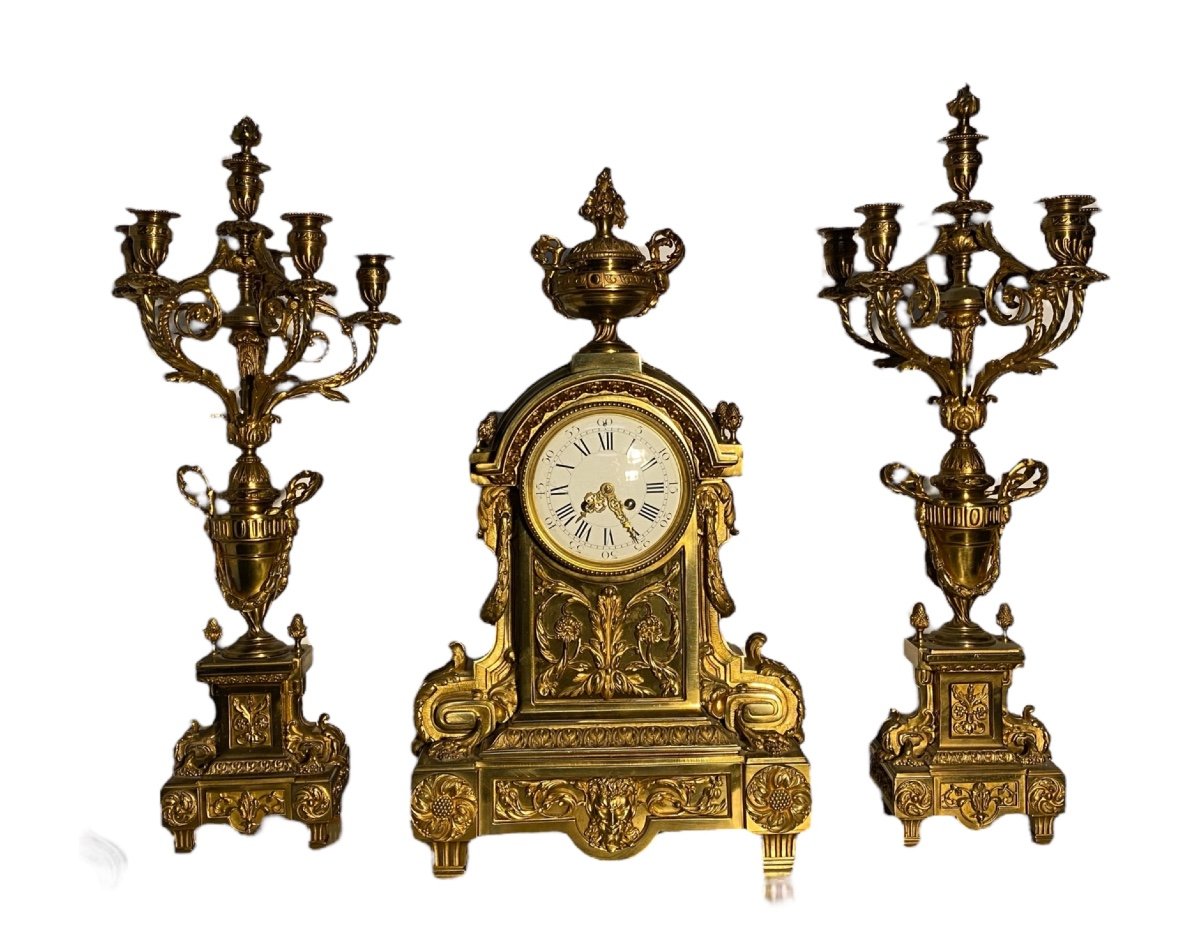 Napoleon III Bronze Fireplace Trim 